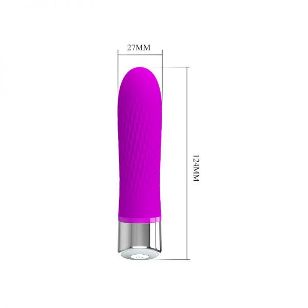 Vibrador Sebastian Silicona Purpura de calidad