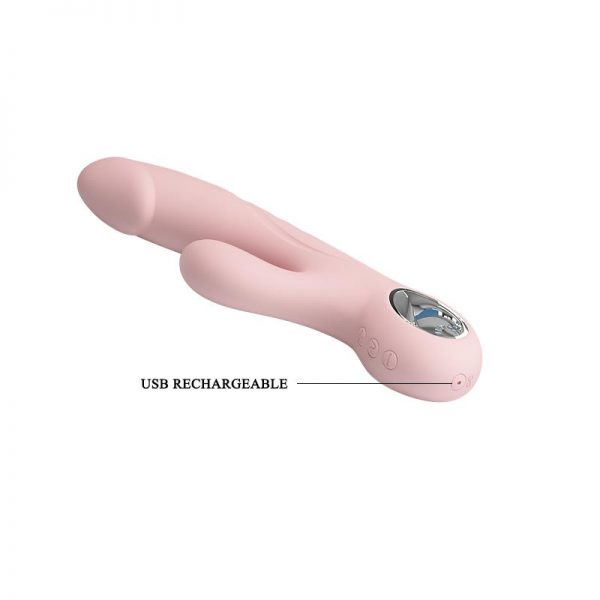 Vibrador Selene Color Rosa fabricado por PRETTYLOVE