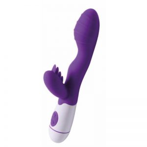 Vibrador Sherry Purpura Silicona 20.2 x 3.6 cm diseñado por la marca OHH TOYS