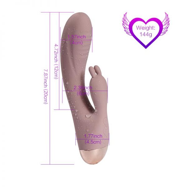 Vibrador Silicona LeBlanc 20 cm marca SHEQU