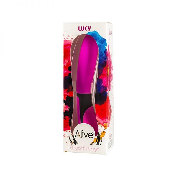 Vibrador Silicona Lucy fabricado por ALIVE