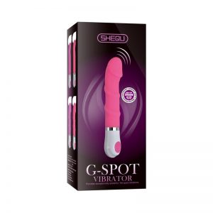 Vibrador Silicona Mei 15 cm diseñado por la marca SHEQU