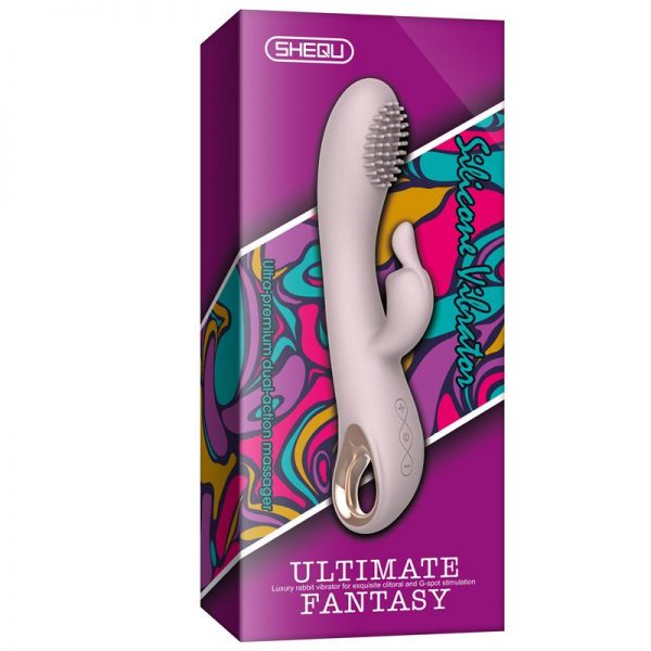 Vibrador Silicona USB Angels Kiss 20 cm diseñado por la marca SHEQU