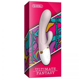 Vibrador Silicona USB Huan Y 19.3 cm diseñado por la marca SHEQU