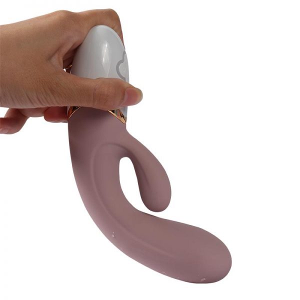 Vibrador Silicona USB Huan Y 19.3 cm marca SHEQU