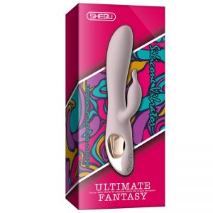 Vibrador Silicona USB Katerina 21 cm diseñado por la marca SHEQU