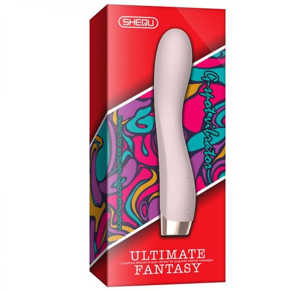 Vibrador Silicona USB Lina 19 cm diseñado por la marca SHEQU