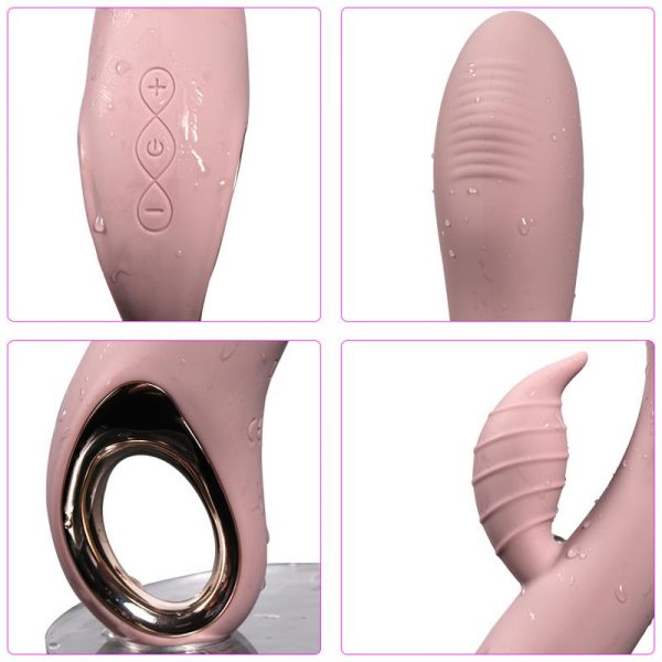 Vibrador Silicona USB Sakura 21 cm fabricado por SHEQU