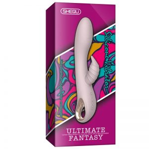 Vibrador Silicona USB Sakura 21 cm diseñado por la marca SHEQU