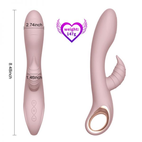 Vibrador Silicona USB Sakura 21 cm barato