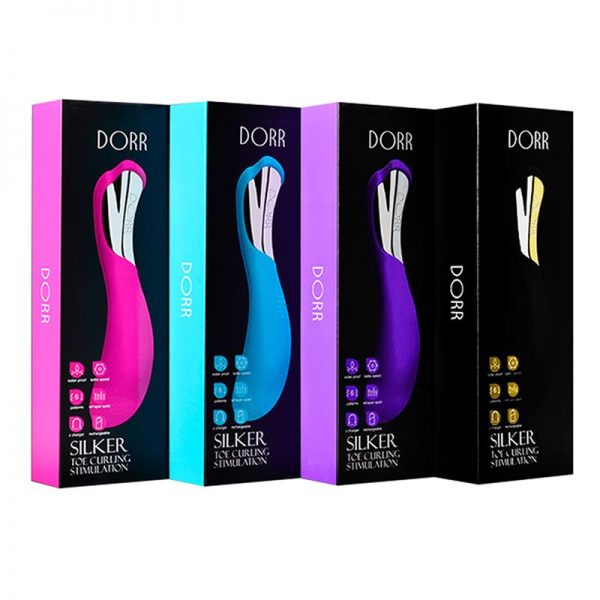 Vibrador Silker - Punto G Color Negro diseñado por DORR