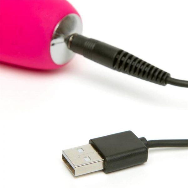 Vibrador Slimline Curve USB Rosa de calidad