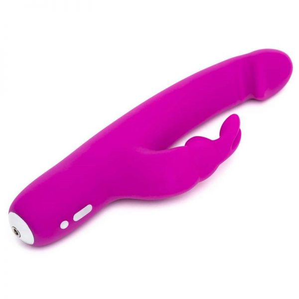 Vibrador Slimline Realistic USB Purpura de precio barato