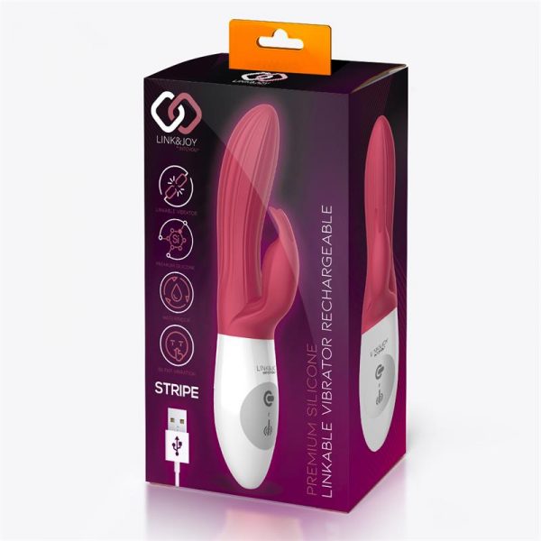 comprar Vibrador Stripe USB Silicona en sex shop www.tiendaeroticaweb.es
