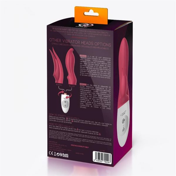 Vibrador Stripe USB Silicona de calidad