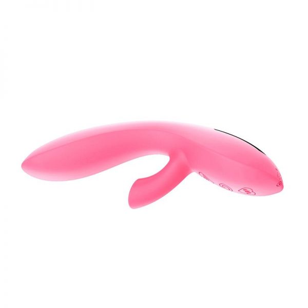 Vibrador-Succionador Moncy Rosa Silicona 19.6 x 4.6 cm fabricado por OHH TOYS DELUXE