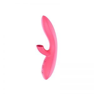 Vibrador-Succionador Moncy Rosa Silicona 19.6 x 4.6 cm diseñado por la marca OHH TOYS DELUXE