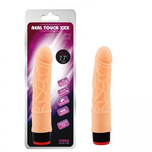 Vibrador T-Skin 7.7 Natural diseñado por la marca CHISA