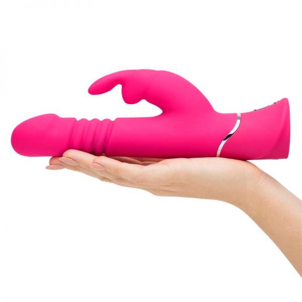 venta de Vibrador Thrusting Realistic USB Rosa en tienda erótica online