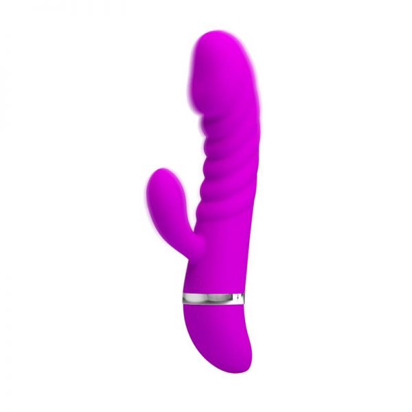 Vibrador Tracy Silicona 18.8 x 3.5 cm marca PRETTYLOVE