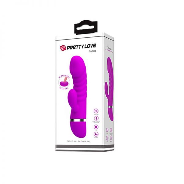 Vibrador Tracy Silicona 18.8 x 3.5 cm fabricante PRETTYLOVE