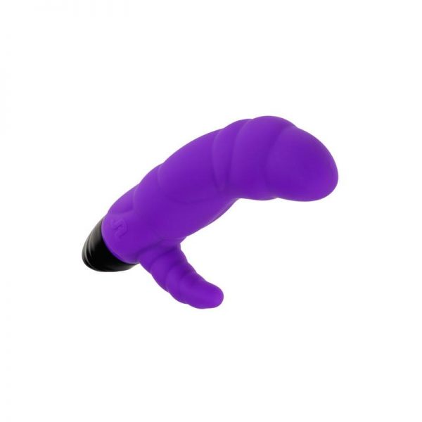 comprar Vibrador Typhoon Silicona 17.8 x 3.9 cm Pupura barato y de calidad