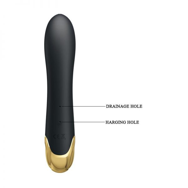 Vibrador y Succionador Liberators 19.2 cm marca PRETTYLOVE