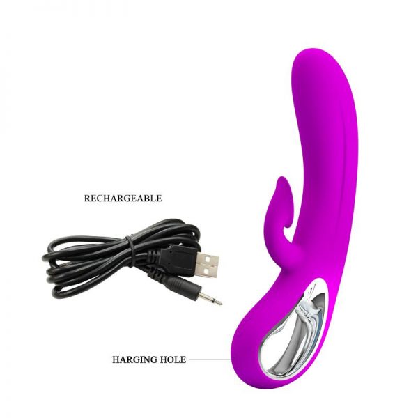 Vibrador y Succionador Nicola 12 Funciones USB Impermable de calidad