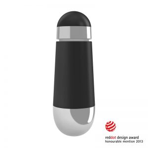 W2 Bala Vibradora Negro Cromado marca OVO