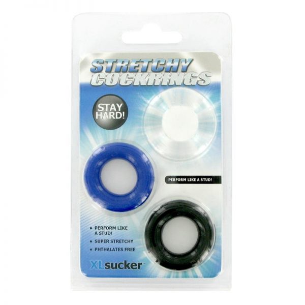 Xlsucker Pack de 3 Anillos para Pene barato